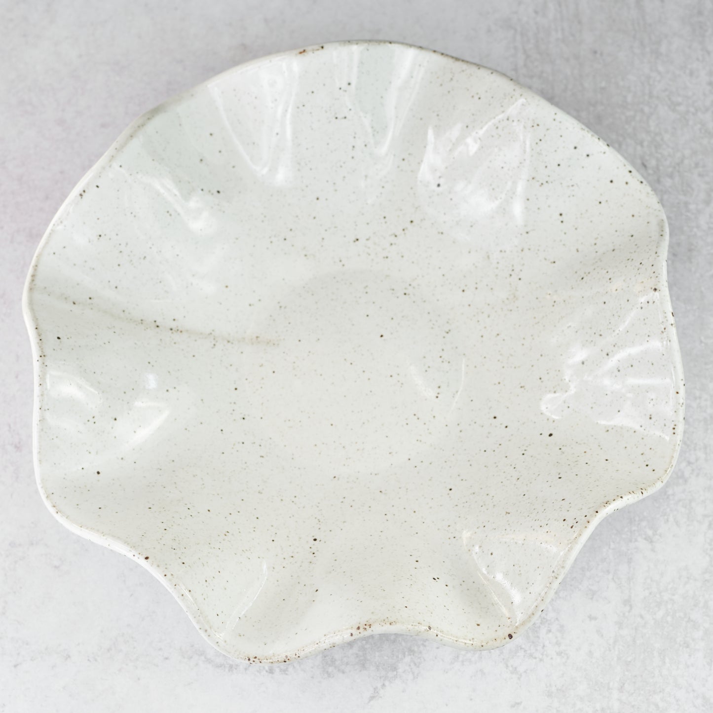 Wave Serving Bowl